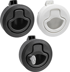 Whitecap Industries - Black Nylon Non Locking Slam Latch - 3227BC Whitecap Industries - Black Nylon Non Locking Slam Latch - 3227BC
