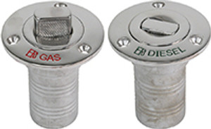 Whitecap Industries - Ss Push Up Deck Fill - Gas - 1 1/2" - 6993CBLUE Whitecap Industries - Ss Push Up Deck Fill - Gas - 1 1/2" - 6993CBLUE
