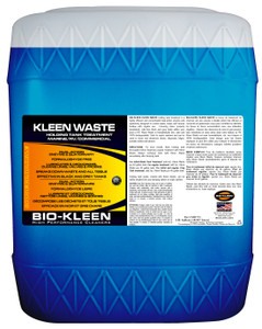 Bio-kleen - Kleen Waste 5 Gallon. (kleen Waste 5gal) Bio-kleen - Kleen Waste 5 Gallon. (kleen Waste 5gal)