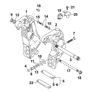 Brp - Pin, Tilt Lock - Brp (5033839)