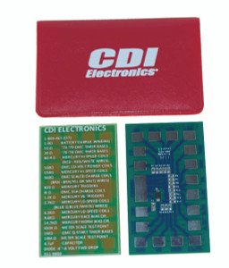 Cdi Electronics - Resistor Test Circuit Card (511-9800)