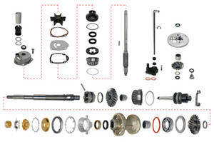 Glm Products - Merc'r Gear Housing Rebuilt - 25190
