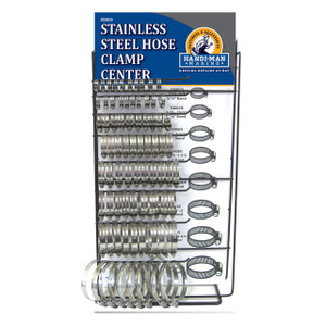 Handi-man Marine - Stainless Steel Hose Clamp Display (980049) Handi-man Marine - Stainless Steel Hose Clamp Display (980049)