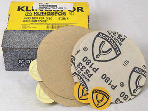 Klingspor Abrasives - 033p240-12700t 5" 240g Aluminum (033p240b-12700t)