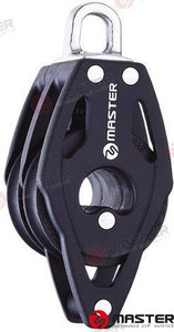 Recmar - 40mm Dbl/ Bkt Blk (mvbb0408f)