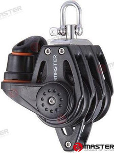 Recmar - 40mm Rcht / Tpl/bckt Blk/ Swiv (mvra0413f)