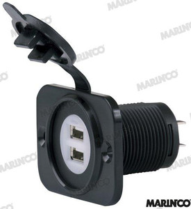 Recmar - Dual Usb Chgr Recep 5v 21a (am12vdusb)