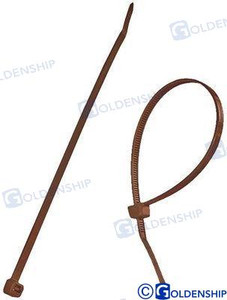 Recmar - Nyl Cable Tie 140x3.6 Bn (100) (gs38221)