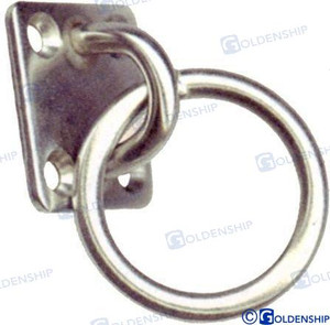 Recmar - Sq Eye Plate W/ring 40*35 (gs72014)