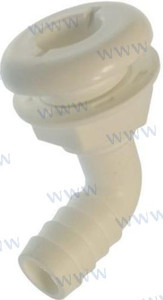 Recmar - Thru Hull Scupper For 19 Mm (thth-7592)