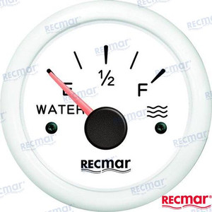 Recmar - Water Level Euro 0-190dg Wht (recky11300)