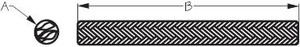 Sea Dog Marine - 2 Braided Nylon 1/2"x600' - - Sea-dog Line (302112600wh) Sea Dog Marine - 2 Braided Nylon 1/2"x600' - - Sea-dog Line (302112600wh)