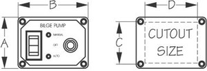 Sea Dog Marine - Bilge Pump W/circuit Breaker (423040-1) Sea Dog Marine - Bilge Pump W/circuit Breaker (423040-1)