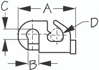 Sea Dog Marine - Bronze Jib Snap 2-1/2" (136560)