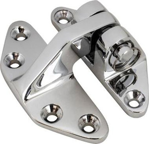 Sea Dog Marine - Chrome Brass Hatch Hinge (204280-1)