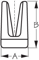 Sea Dog Marine - Cl715 Insert Cleat (007150)