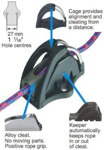 Sea Dog Marine - Cl830ckc Clamcleat (008300-1)