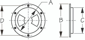 Sea Dog Marine - Deckplate - Sea-dog Line - 336180 (336180-1) Sea Dog Marine - Deckplate - Sea-dog Line - 336180 (336180-1)