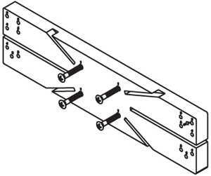 Sea Dog Marine - Fillet Tbl Adapter Plate W/hardware (326599-1)
