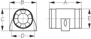 Sea Dog Marine - Inch-line Blower 3" (435215-3)