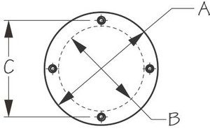 Sea Dog Marine - Inspection Cover 5-3/8" - - Sea-dog Line - 337051 (337051-1)
