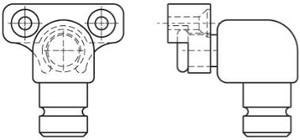 Sea Dog Marine - Nylon 90dginside Eye End 3/4" (273350-1)