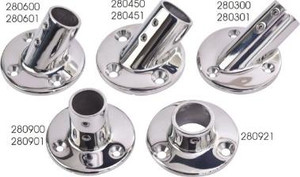 Sea Dog Marine - Stainless Steel 30dg Round Base 1" (280301-1)