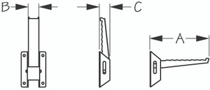 Sea Dog Marine - Stainless Steel Folding Step-stamped (328025-1)