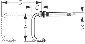 Sea Dog Marine - Telescopic Faucet (517080)