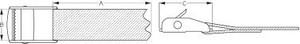 Sea Dog Marine - Webbing Cam Buckle (199102-1) Sea Dog Marine - Webbing Cam Buckle (199102-1)