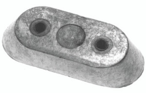 Sea Star Solutions - Anode, Aluminum - Sierra Marine Engine Parts - 18-6017a (118-6017a)