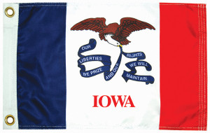 Taylormade - Iowa  Flag 12x18 (93101)