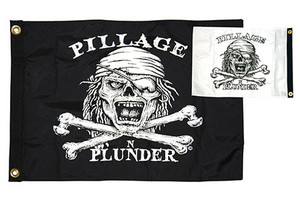 Taylormade - Pilage And Plunder 12x18 Flag (1626)
