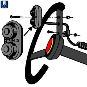 Th Marine - Trim Control, Steering Wheel (st-1-dp) Th Marine - Trim Control, Steering Wheel (st-1-dp)