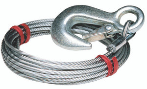 Tie Down Engineering - 3/16" X 25" Winch Cable 4200# (59385) Tie Down Engineering - 3/16" X 25" Winch Cable 4200# (59385)