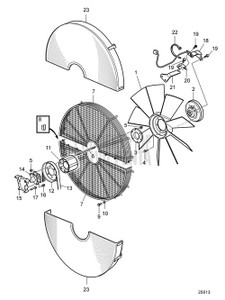 Volvo Penta - Fan Belt - Volvo Penta (3595371)