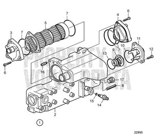 Volvo Penta - O-ring - Volvo Penta (3842016)