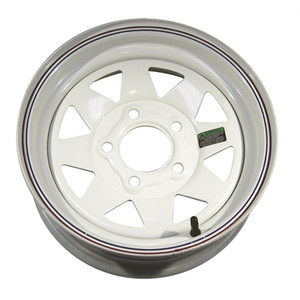 Americana Tire & Wheel  - 12x4-4 Wht Spk Wheel - 20122