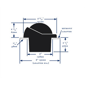 E S Ritchie & Sons - Compass Helmsman Flsh Bk - HF-743