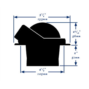 E S Ritchie & Sons - Compass Voyager Flsh Blk - F-82 E S Ritchie & Sons - Compass Voyager Flsh Blk - F-82