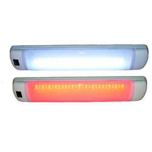 Glamox Aqua Signal - Maputo Red/white W Swtch - 16530-7