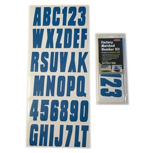Hardline Products - Blue Letter Kit - BLU350EC Hardline Products - Blue Letter Kit - BLU350EC