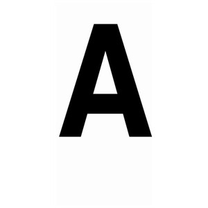Hardline Products - Letter A - 17300 Hardline Products - Letter A - 17300