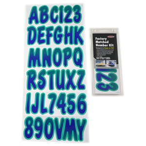 Hardline Products - Letter Kit Pur/teal - PUTEG200 Hardline Products - Letter Kit Pur/teal - PUTEG200