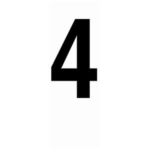 Hardline Products - Number 4 - 17329 Hardline Products - Number 4 - 17329