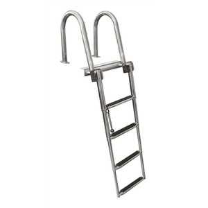Jif Marine - Deck Ladder X-wide 4step - GAT4 Jif Marine - Deck Ladder X-wide 4step - GAT4