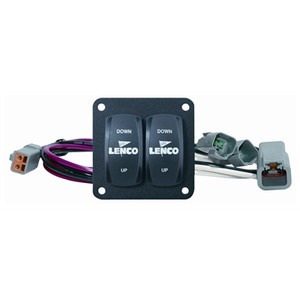 Lenco Marine  - Trim Tab 9x12 W/rkr Swch - 15101-104 Lenco Marine  - Trim Tab 9x12 W/rkr Swch - 15101-104