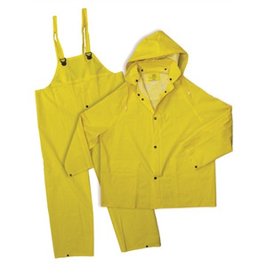 Protective Industrial Products - Rainsuit Ylw W/hood Xxl - 3PRO290Y XXL Protective Industrial Products - Rainsuit Ylw W/hood Xxl - 3PRO290Y XXL