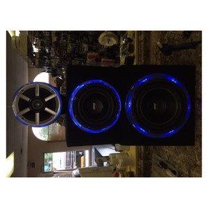 S & M Marine Products - Speaker Ring Blue 12" - LMP1030 S & M Marine Products - Speaker Ring Blue 12" - LMP1030