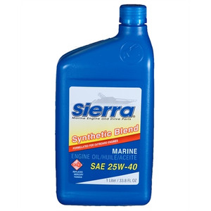 Sierra - O/b Oil 25w40 Synthc Ltr - 18-9440-8